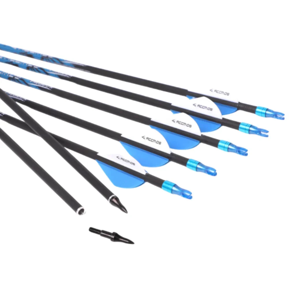 BF-LZC1 50-Pack Premium Carbon Archery Arrows