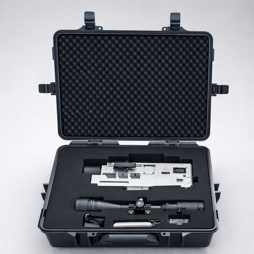 500W Long-Range Portable Laser Focusing Cannon